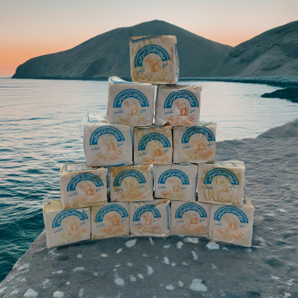Palestinian Olive Oil Soap | Al- Jamal Castile Bar | Crafted in Nablus, Palestine.